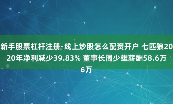 新手股票杠杆注册-线上炒股怎么配资开户 七匹狼2020年净利减少39.83% 董事长周少雄薪酬58.6万